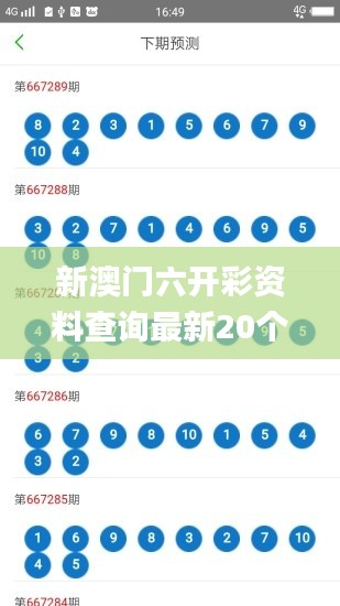 新澳门六开彩资料查询最新20个数,实践数据分析评估_移动版UMW4.15