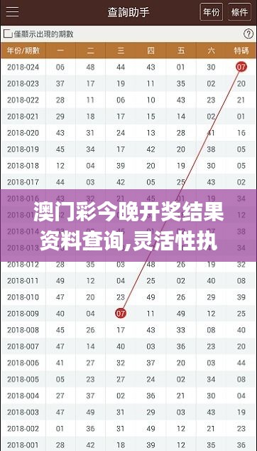 澳门彩今晚开奖结果资料查询,灵活性执行方案_光辉版NXK8.10