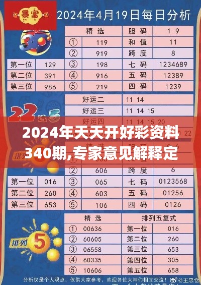 2024年天天开好彩资料340期,专家意见解释定义_Deluxe31.991-3