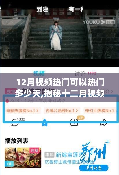 揭秘十二月视频热门持续热度的天数与背后逻辑