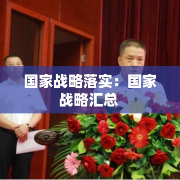 国家战略落实：国家战略汇总 
