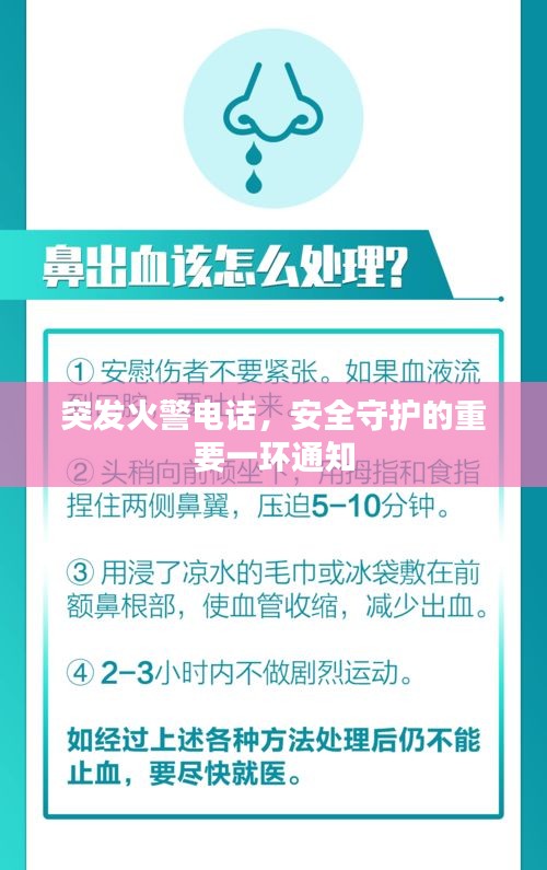 突发火警电话，安全守护的重要一环通知