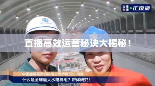 直播高效运营秘诀大揭秘！