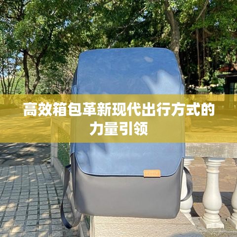 高效箱包革新现代出行方式的力量引领