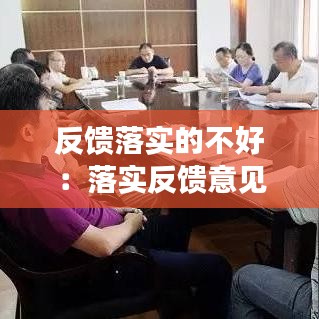 反馈落实的不好：落实反馈意见整改工作 