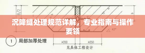 沉降缝处理规范详解，专业指南与操作要领