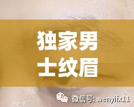 独家男士纹眉视频大全：男士纹眉画法 