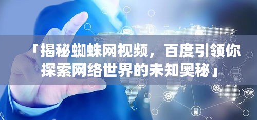 「揭秘蜘蛛网视频，百度引领你探索网络世界的未知奥秘」