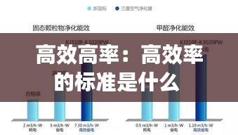 高效高率：高效率的标准是什么 