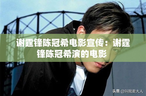 谢霆锋陈冠希电影宣传：谢霆锋陈冠希演的电影 