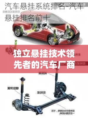 独立悬挂技术领先者的汽车厂商排名前十车型大盘点！