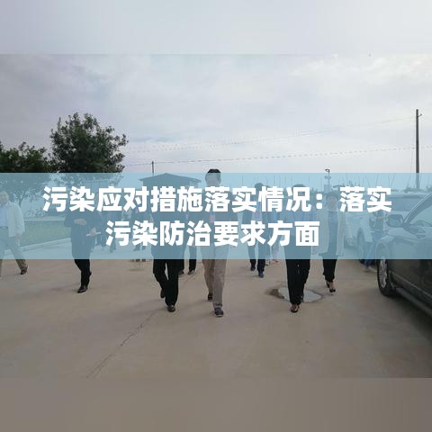 污染应对措施落实情况：落实污染防治要求方面 
