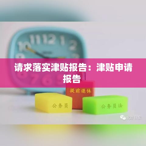 请求落实津贴报告：津贴申请报告 
