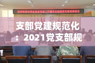 支部党建规范化：2021党支部规范化建设 