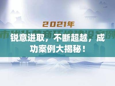 锐意进取，不断超越，成功案例大揭秘！