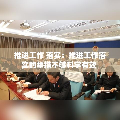 推进工作 落实：推进工作落实的举措不够科学有效 