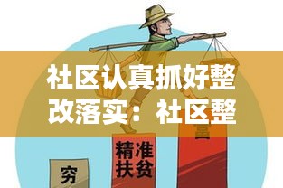社区认真抓好整改落实：社区整改工作总体要求 