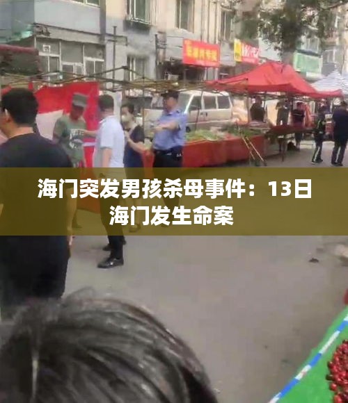 海门突发男孩杀母事件：13日海门发生命案 
