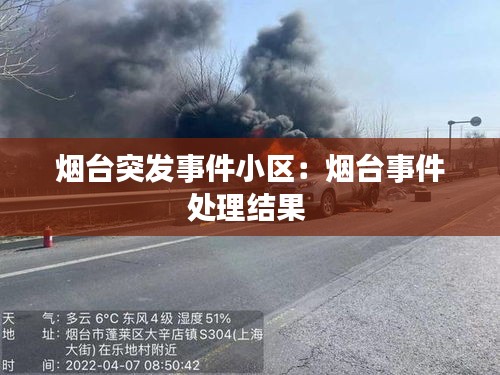 烟台突发事件小区：烟台事件处理结果 