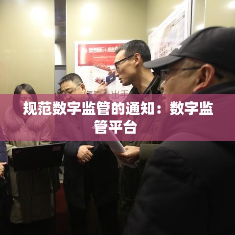 规范数字监管的通知：数字监管平台 