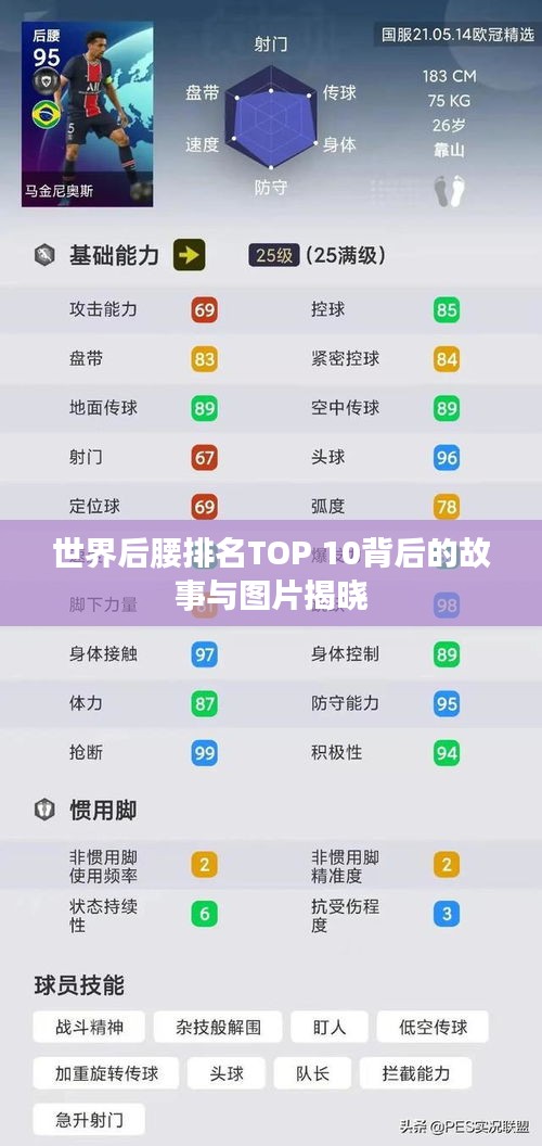 世界后腰排名TOP 10背后的故事与图片揭晓
