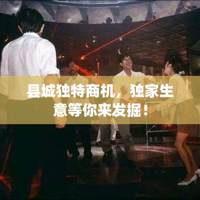 县城独特商机，独家生意等你来发掘！