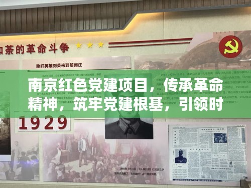 南京红色党建项目，传承革命精神，筑牢党建根基，引领时代新风尚