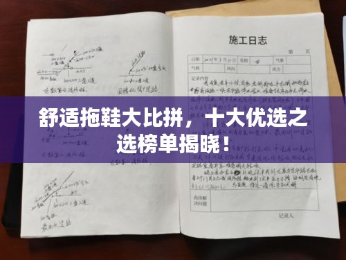 舒适拖鞋大比拼，十大优选之选榜单揭晓！