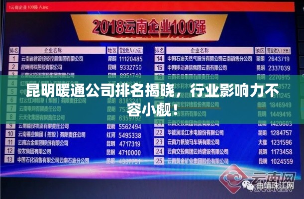 昆明暖通公司排名揭晓，行业影响力不容小觑！