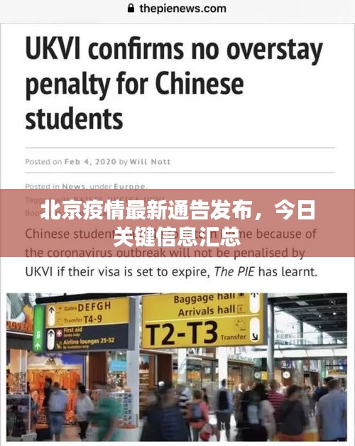 北京疫情最新通告发布，今日关键信息汇总