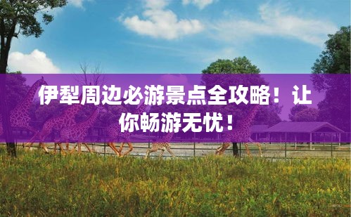 伊犁周边必游景点全攻略！让你畅游无忧！