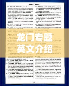 龙门专题英文介绍及其深入探索