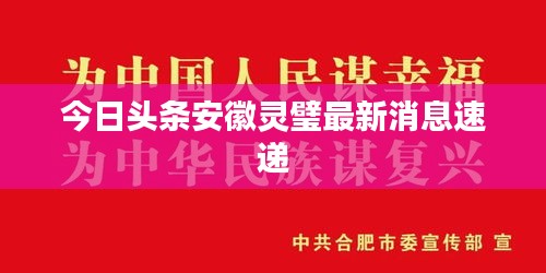 今日头条安徽灵璧最新消息速递