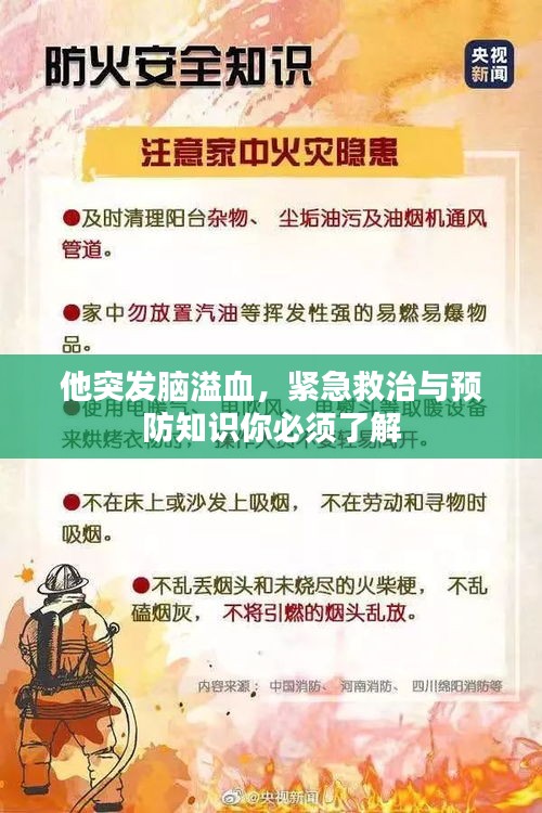 他突发脑溢血，紧急救治与预防知识你必须了解