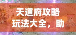 天道府攻略玩法大全，助你轻松玩转游戏！