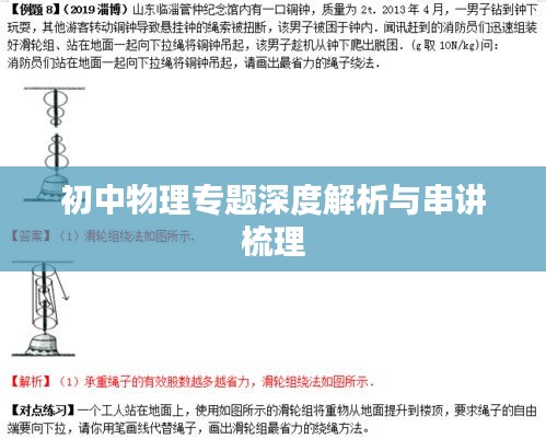 初中物理专题深度解析与串讲梳理