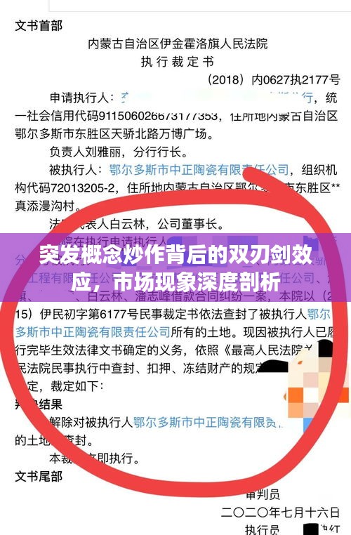 突发概念炒作背后的双刃剑效应，市场现象深度剖析