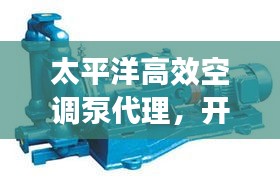 太平洋高效空调泵代理，开启冷暖高效新纪元！