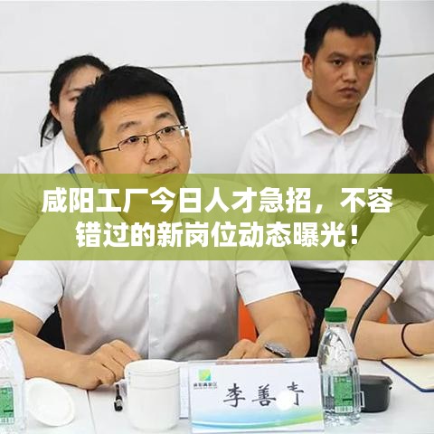 咸阳工厂今日人才急招，不容错过的新岗位动态曝光！