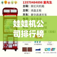 娃娃机公司排行榜及行业影响力解析