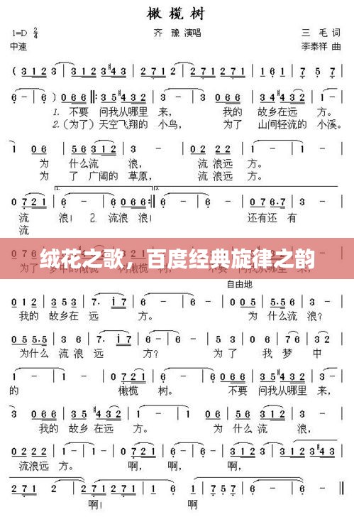 绒花之歌，百度经典旋律之韵
