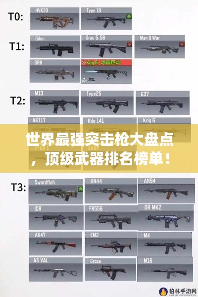 世界最强突击枪大盘点，顶级武器排名榜单！